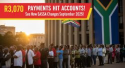 South Africans Queue for Relief β R3,070 SASSA September 2025 Payments Distributed