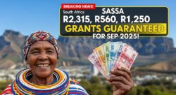Good News From SASSA: September 2025 Grants of R2,315, R560, and R1,250 Guaranteed With Provincial Dates Shared