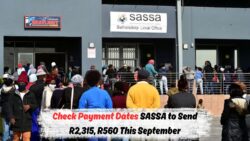 SASSA Payments in September 2025: Discover the R2,315, R560, and R1,250 Payouts Transforming South Africa