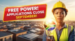 Donβt Wait β September Applications for Free Basic Electricity Close Soon